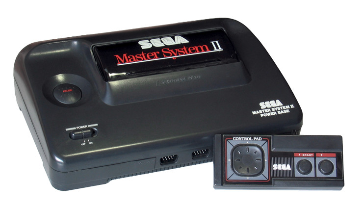 Vídeo Game Master System 3 Compact Com Sonic na memória e mod.av Chip Sony