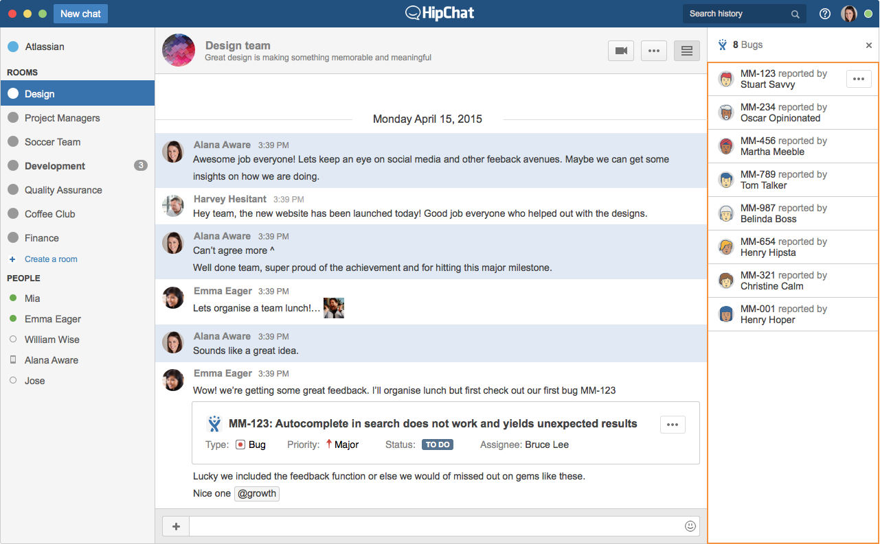 hipchat client