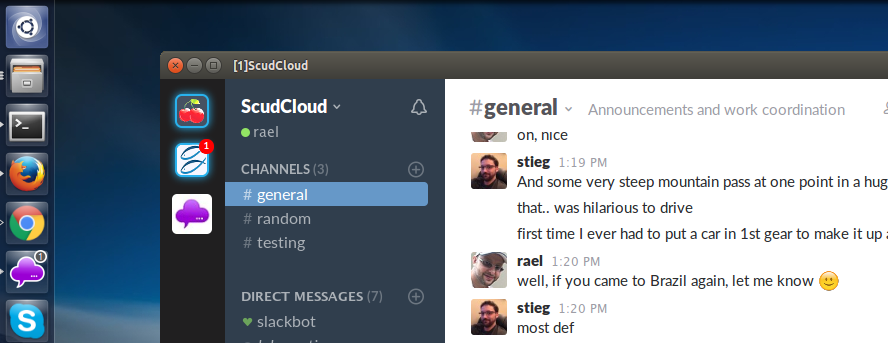 scudcloud screenshot